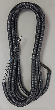 Трос сантехнический 2,5м d-9 пружинный