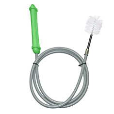 Трос сантехнический 1м d-6мм с ершиком 