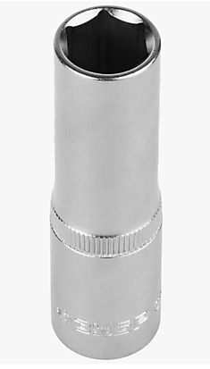 Головка 15мм 1/2" /6гр/ удлиненная ЗУБР