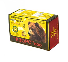 Патрон 12/70 КЗОРС пуля Полева-2 (10-пачка/500-кор)