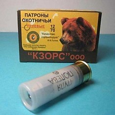 Патрон 12/70 КЗОРС пуля Полева-6 с разд.зарядом (10-пачка/500-кор)