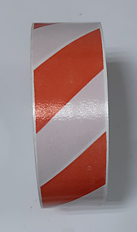 Лента оградительная светоотражающая 50ммх100м