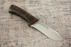 Нож Скинер кожа