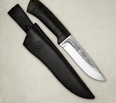 Нож Турист кожа