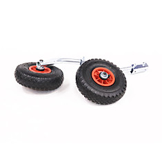 Колеса транцевые СЛЕДОПЫТ 40см хром, быстросъемные (комплект